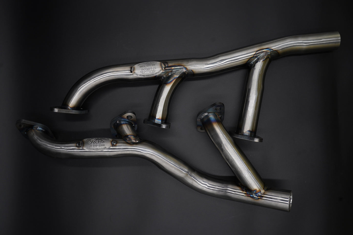 Headers - '32 Pass/Pu w/Vega-w/Sym Outlet