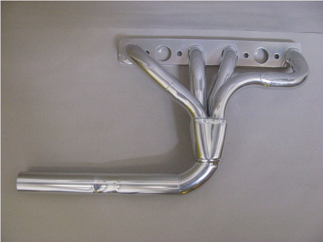 Header - B- '32 chassis-4-into-1 : w/Mech F/P