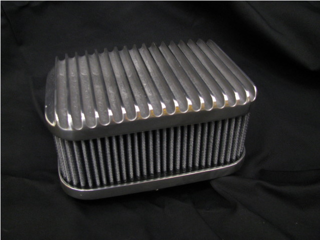 Air Cleaner- Finned, Rect-2 5/8" base : 4.5" x 7"