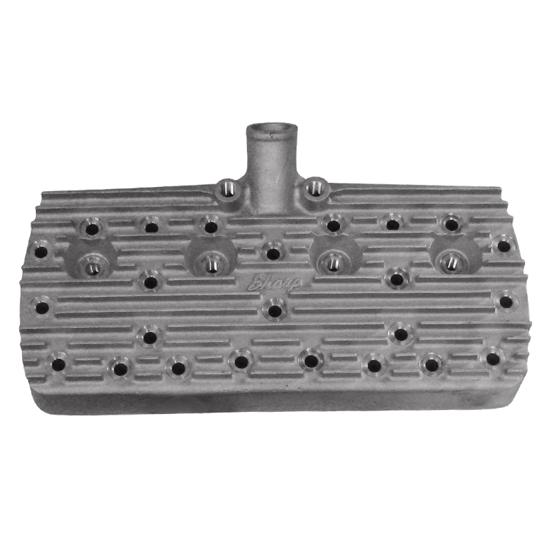 Sharp Base Header Heads - Aluminum-Sharp : 39-'48@.400 – Red's Headers
